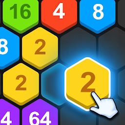 Слика иконе Merge puzzle - Hexa