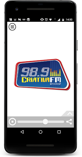 Android application Rádio Criativa FM screenshort