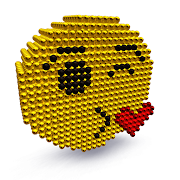 Emoji Magnet World 3D - Building by Magnetic Balls