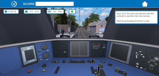 Train simulator SNCB-NMBS Screen 3