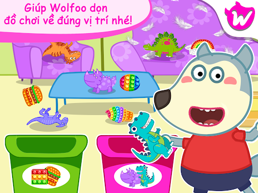 Wolfoo Dọn Dẹp Nhà Cửa Mod All Apk + iOS