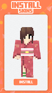 Kimono Skins For Minecraft