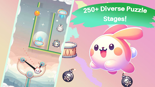Bunny Rescue -Sky Adventure- Screen 2