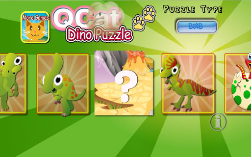 QCat Toddler Dino Puzzle  screenshots 1