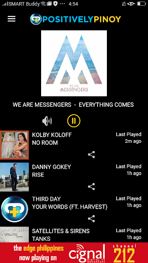 Android application +Positively Pinoy screenshort