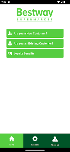 Android application Bestway Supermarket screenshort