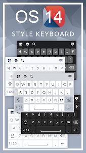 OS 14 Keyboard - IOS Keyboard