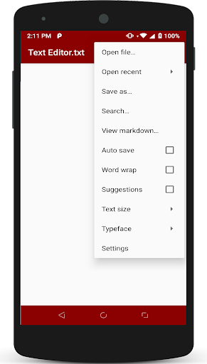 Text Editor screenshot 4