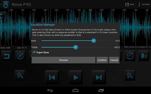 Voice PRO HQ Audio Editor MOD APK 4.3.0 (Unlocked) 2