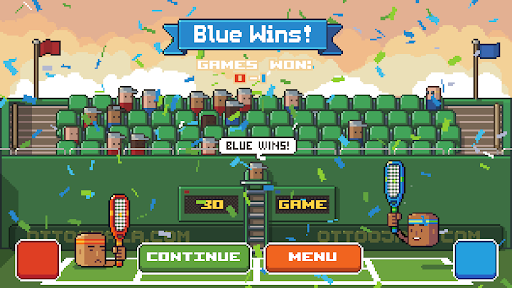 Ottos Tennis game Screen 2