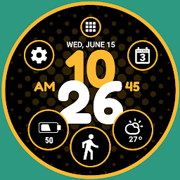 Icon image Color Watch Face (by HuskyDEV)