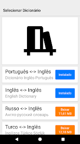 glossario português e inglés