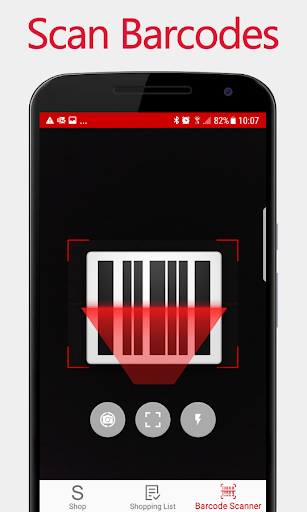 Barcode Scanner for Target Screen 3