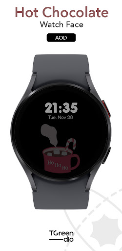 Christmas Chocolate Watch Face Screen 3