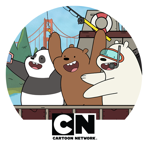 We Bare Bears: Crazy Fishing  Icon