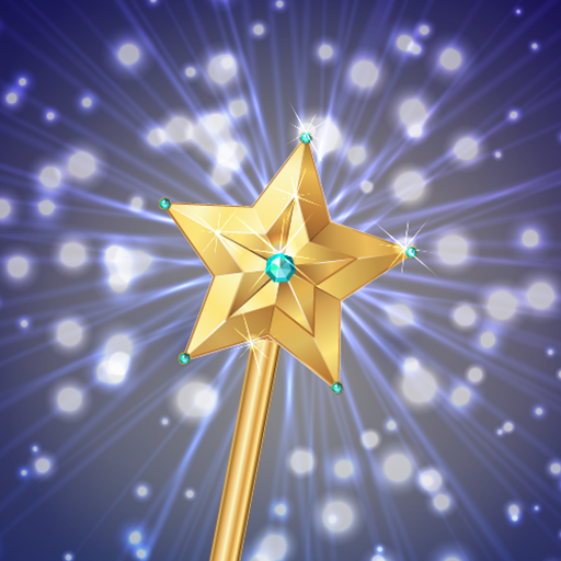 Magic wand - prank logo