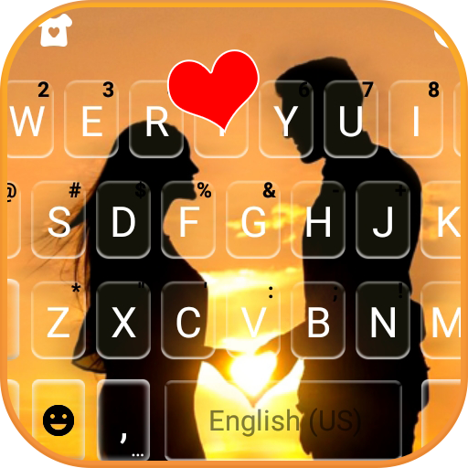 Sunset Lovers Keyboard Theme  Icon