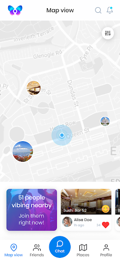 Butterfly Social Network Screen 2