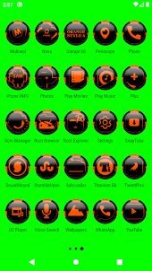 Orange Icon Pack Style 6