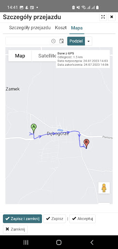 HoltePortalen GPS Polska Screen 3