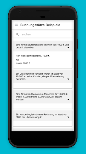 Rechnungswesen - Buchungssätze Screen 2