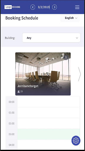 LoopBooking Screen 2