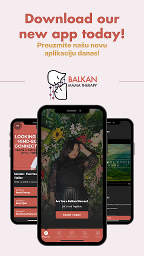 Android application BalkanMamaTherapy screenshort