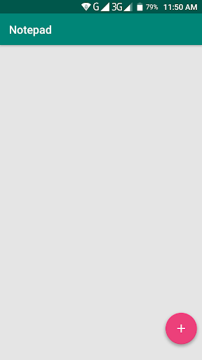 Simple Notepad Screen 3