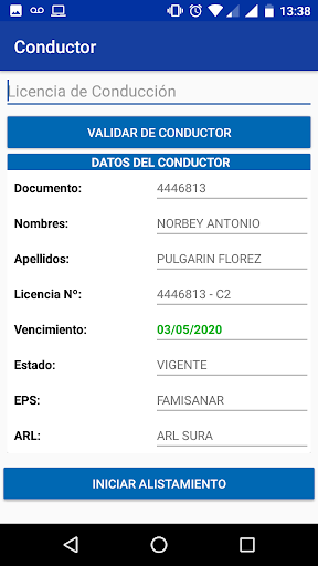 SerintrApp Screenshot