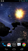 Asteroid Belt Free L Wallpaper screenshot