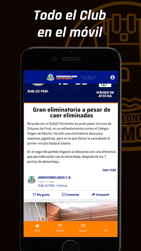 Android application CB Arroyomolinos screenshort