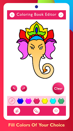 Lord Ganesha Paint & Color - Screenshot 2