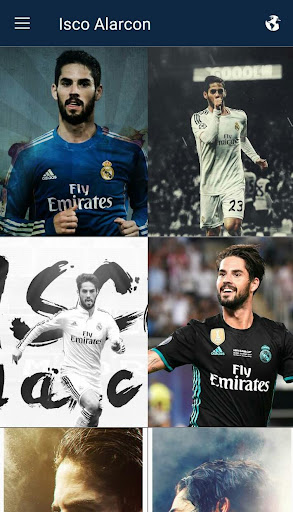 Android application Isco Alarcon HD Wallpaper screenshort