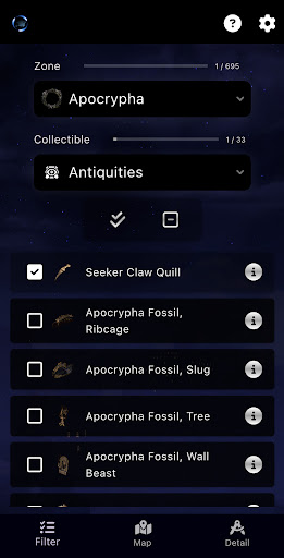 ESO Surveyor screenshot 2