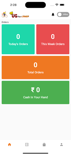 Android application JOvJO Delivery screenshort