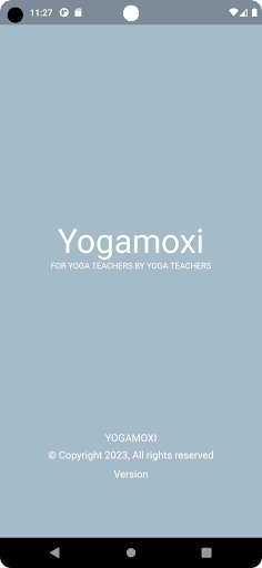 Android application Yogamoxi screenshort