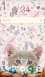 screenshot of Pretty Kitty Wallpaper
