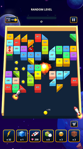3D Bricks Breaker - Fun Bricks Screen 2