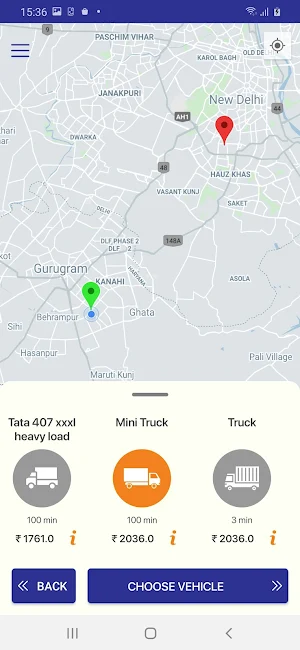 BhadaExpress - Local Courier & Logistics screenshot 2