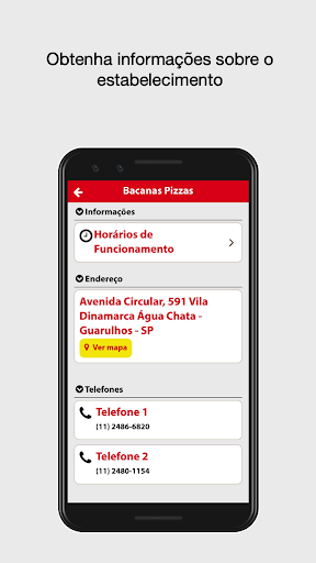 Bacanas Pizzas Screen 3