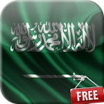 Flag of Saudi Arabia Live Wallpaper Apk