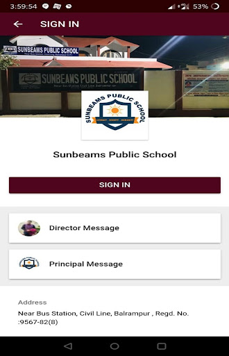 CAMPUS CONNECT Screen 3