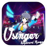 Hot&Lovely Vsinger Music Theme&Emoji Keyboard icon