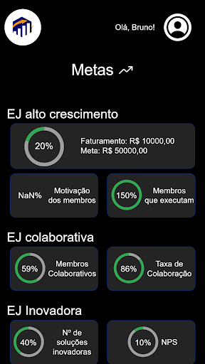 Android application EP Consultoria Júnior screenshort