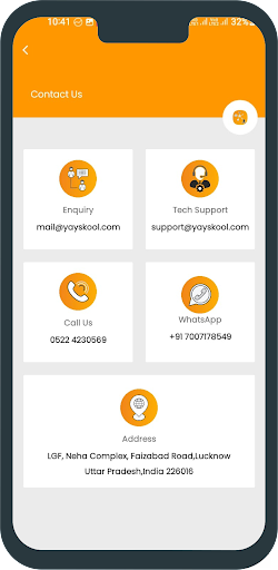 YayAdmin - For Admins/Teachers Screen 3