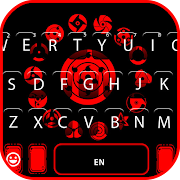 Sharingan Signs Keyboard Background