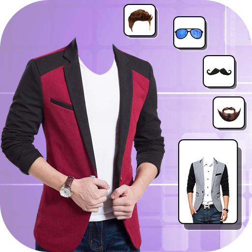Men Blazer Photo Suit logo