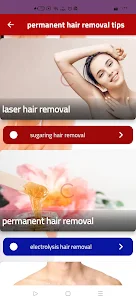 permanent hair removal tips