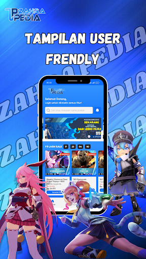 Android application Zahra Pedia - TopUp Game Murah screenshort