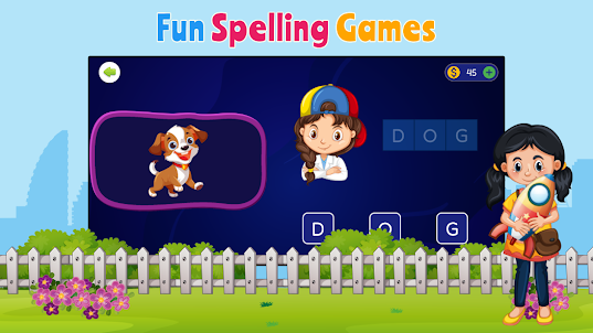 Phonics & Spelling - Kids Game
